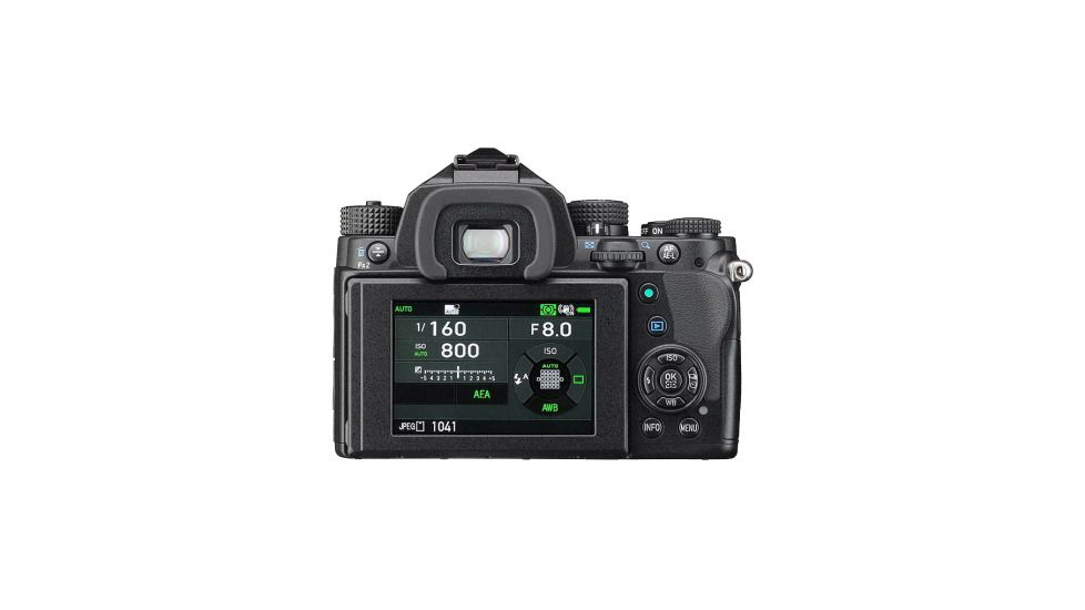 Pentax Kp Body Compact Weatherproof DSLR Camera, Black 16018