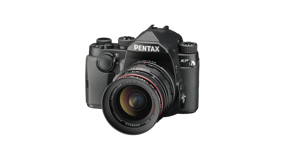 Pentax Kp Body Compact Weatherproof DSLR Camera, Black 16018