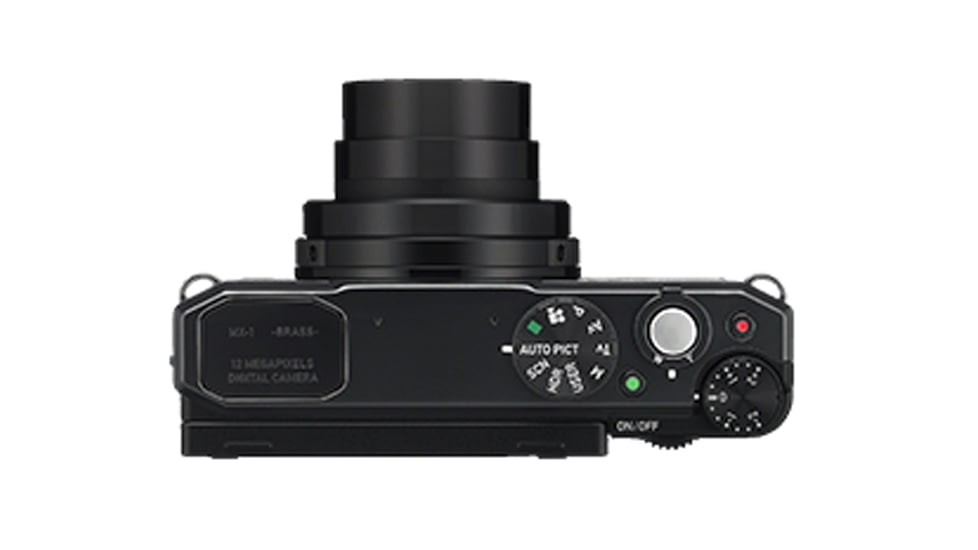 Pentax MX-1 Compact Digital Camera, Black 12622