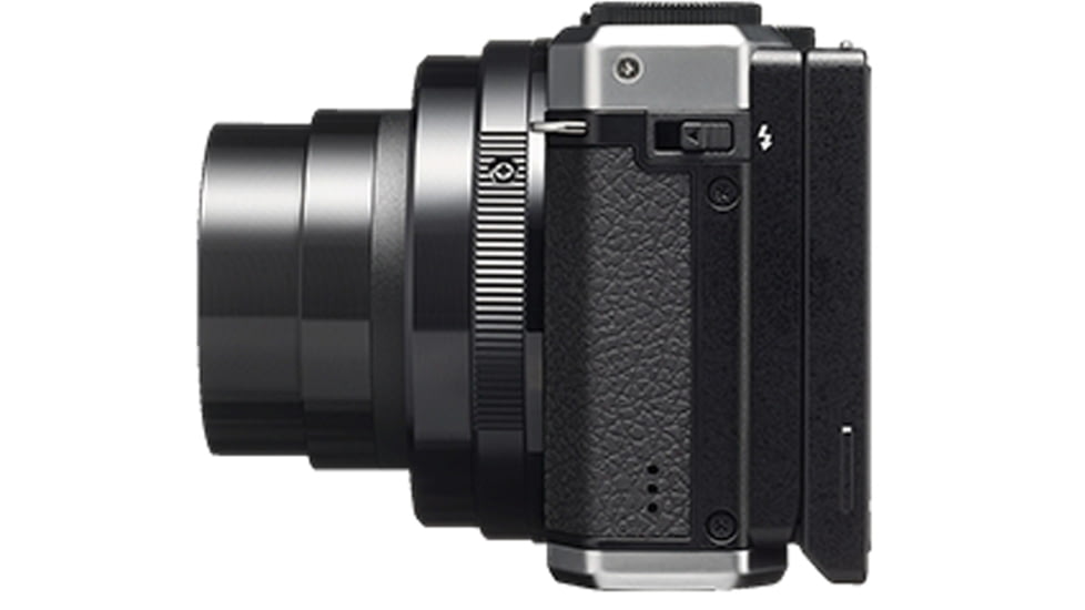 Pentax MX-1 Compact Digital Camera, Black and Silver 12633