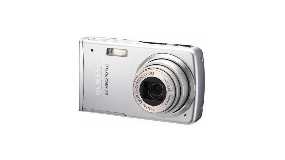 Pentax Optio M50 8 Mega Pixel Digital Camera 5x Zoom 2.5 Inch LCD