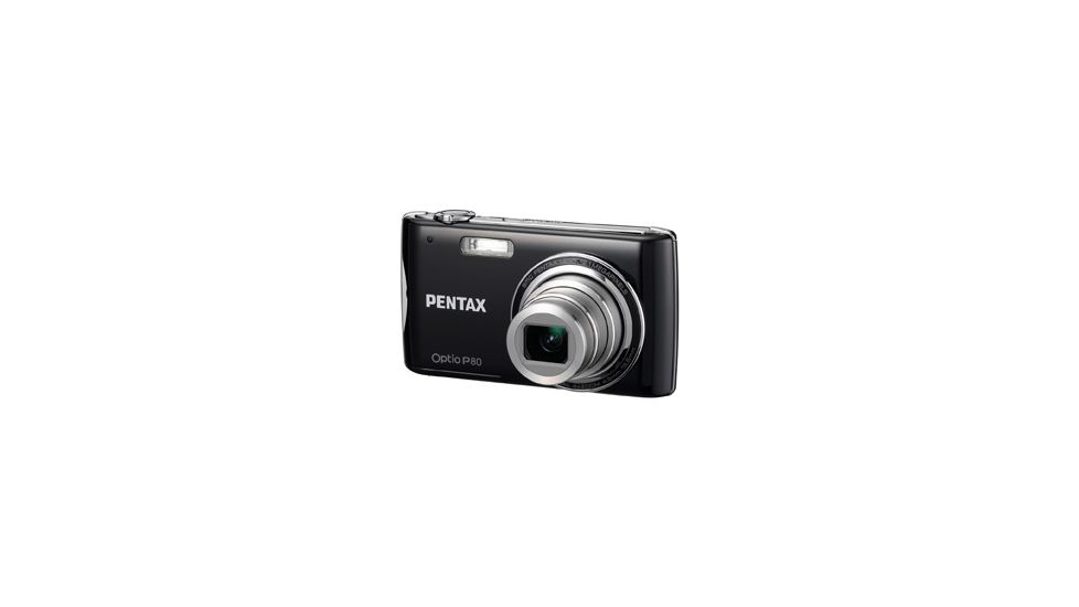 Pentax Optio P-80 Digital Camera, Black 17851