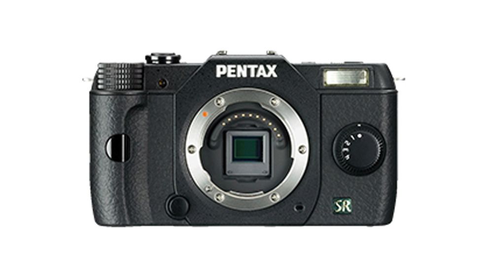Pentax Q7 Compact Digital Camera, Black 10405