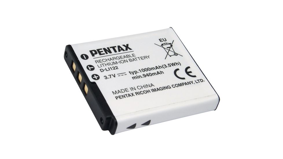 Pentax Rechargeable Li-Ion Battery D-LI122 (VS20) 38916
