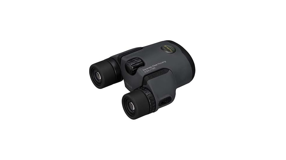 Pentax U-Series Papilio II 8.5x21mm Porro Prism Binoculars, Black, Black, 62002-RIM