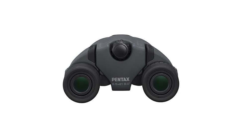 Pentax U-Series Papilio II 8.5x21mm Porro Prism Binoculars, Black, Black, 62002-RIM