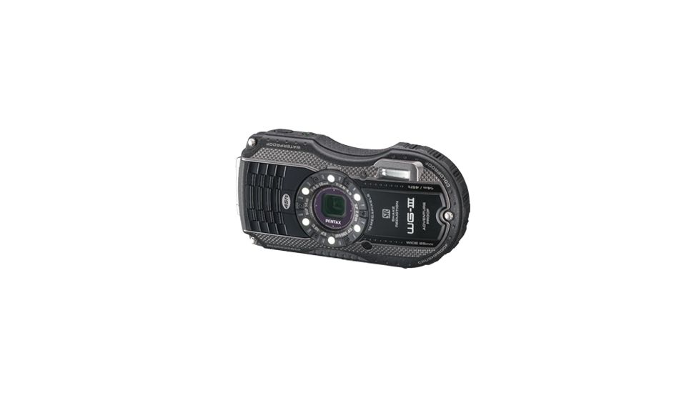 Pentax WG-3 Compact Camera Kit Black 12684