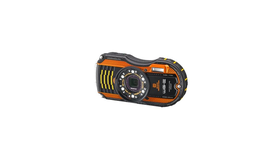 Pentax WG-3 Compact Camera Kit Orange 12695