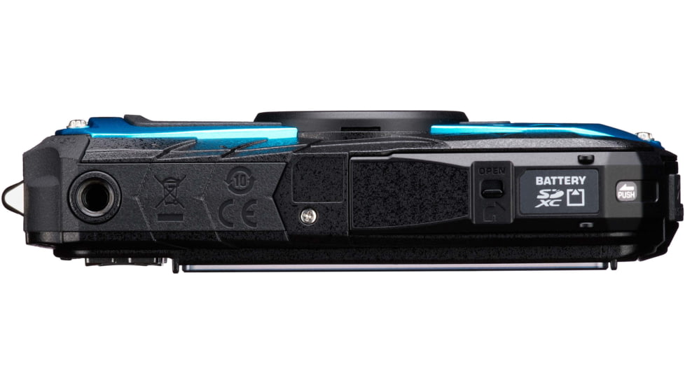 Pentax WG-90 Camera, Blue, Compact, 02145