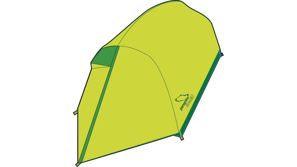 Peregrine Kestrel Ultralight 3P Tents, 580495