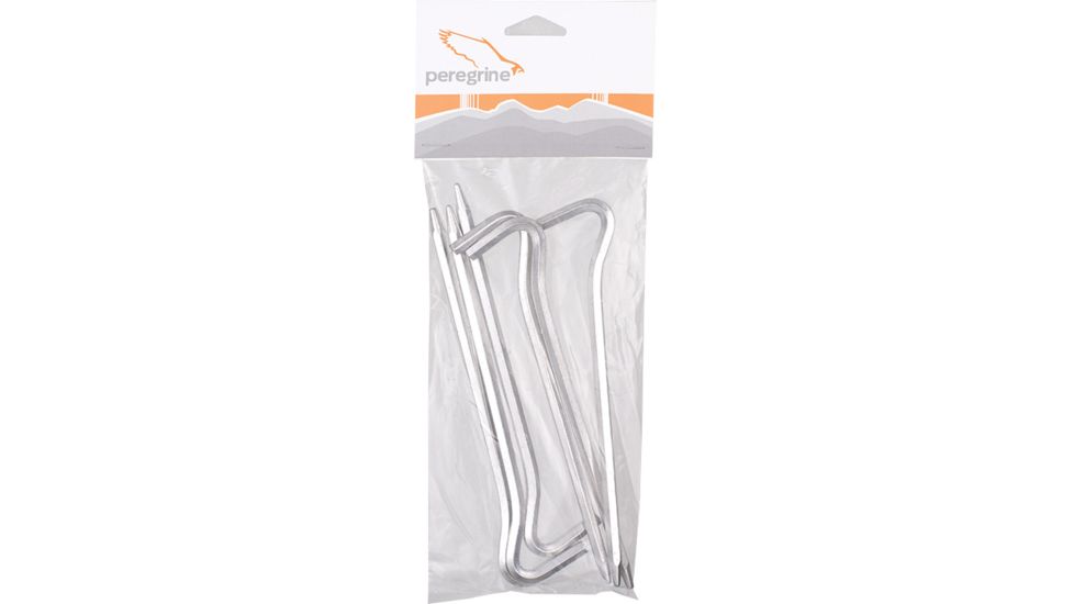 Peregrine Tent Pegs - 6 Pack PACKAGED SET