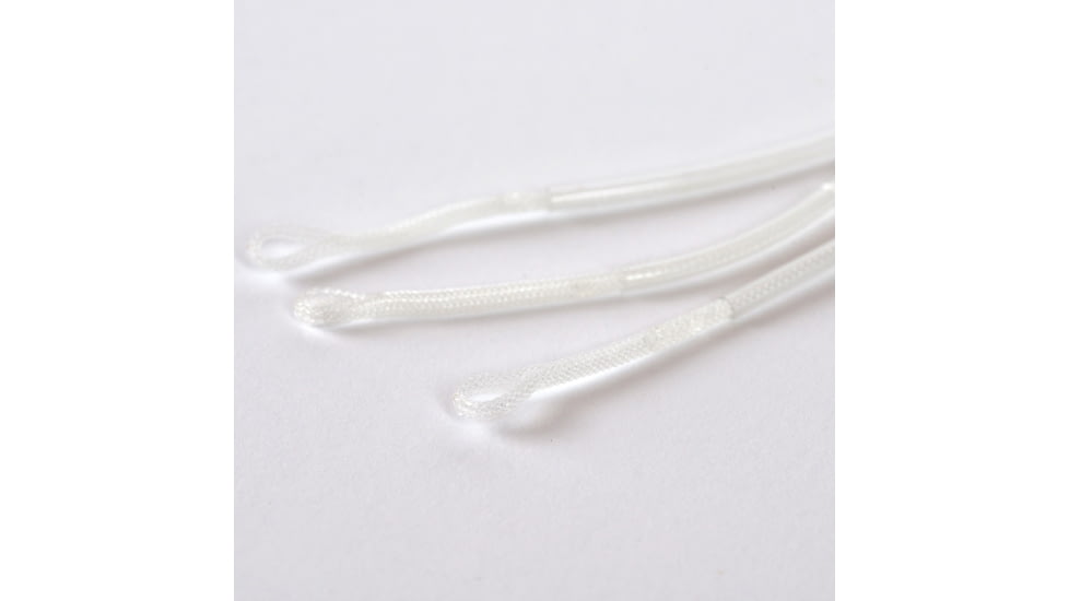 Perfect Hatch Braided Loops, 30lb, White, PH-TBL-30-00