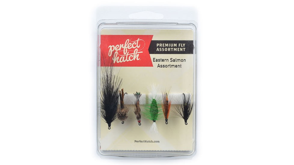 Perfect Hatch Eastern Salmon Steelhead Asst, 6pk, PH-FLYAST-42P