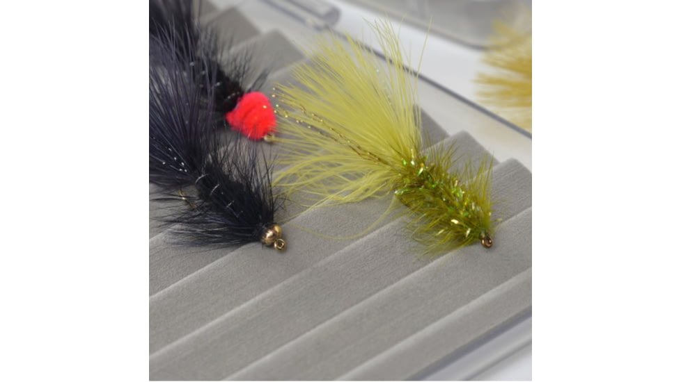 Perfect Hatch Fly Box Clear Ripple Foam, Small, PH-FB-CRF-S