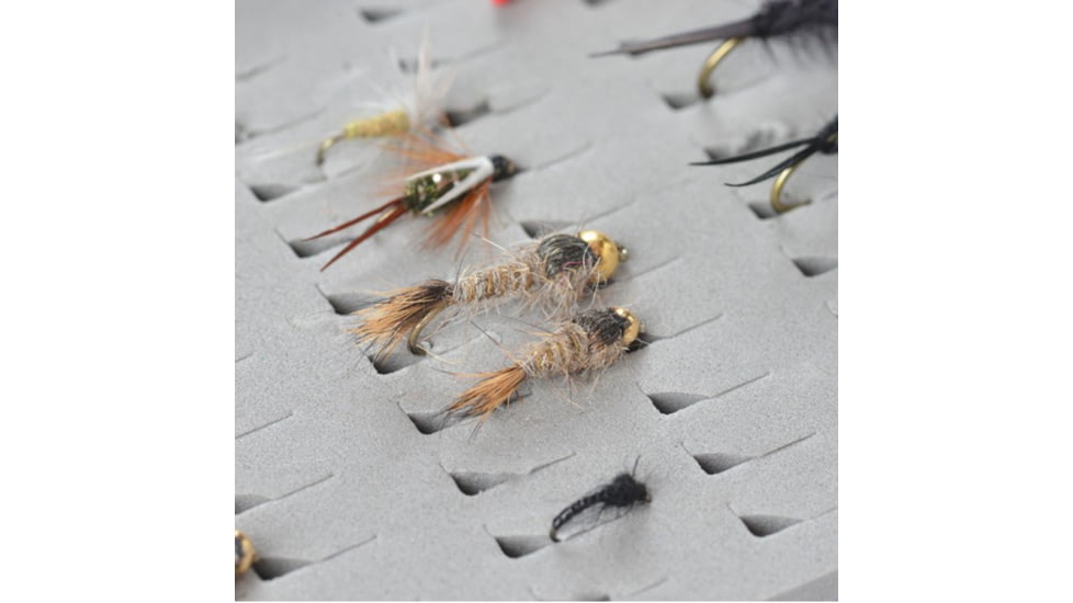 Perfect Hatch Fly Box Clear Tri-Foam, Small, PH-FB-CTF-S