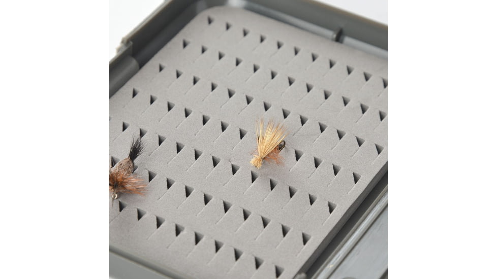 Perfect Hatch Fly Box Tri-Foam, Small, Grey, PH-FB-TF-S
