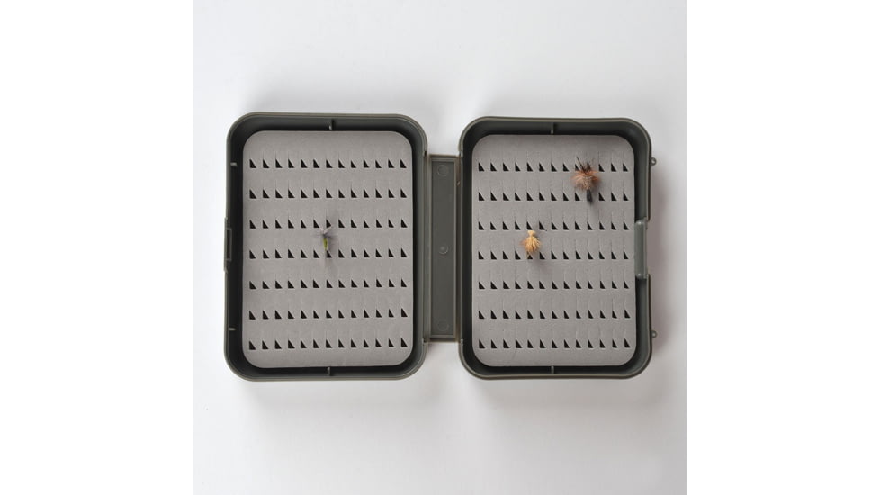 Perfect Hatch Fly Box Tri-Foam, Small, Grey, PH-FB-TF-S