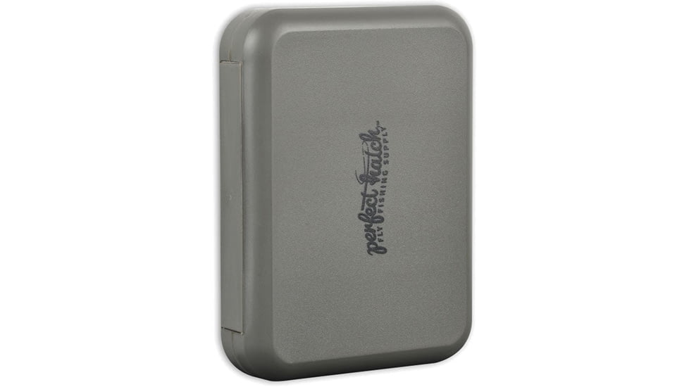 Perfect Hatch Fly Box Tri-Foam, Small, Grey, PH-FB-TF-S