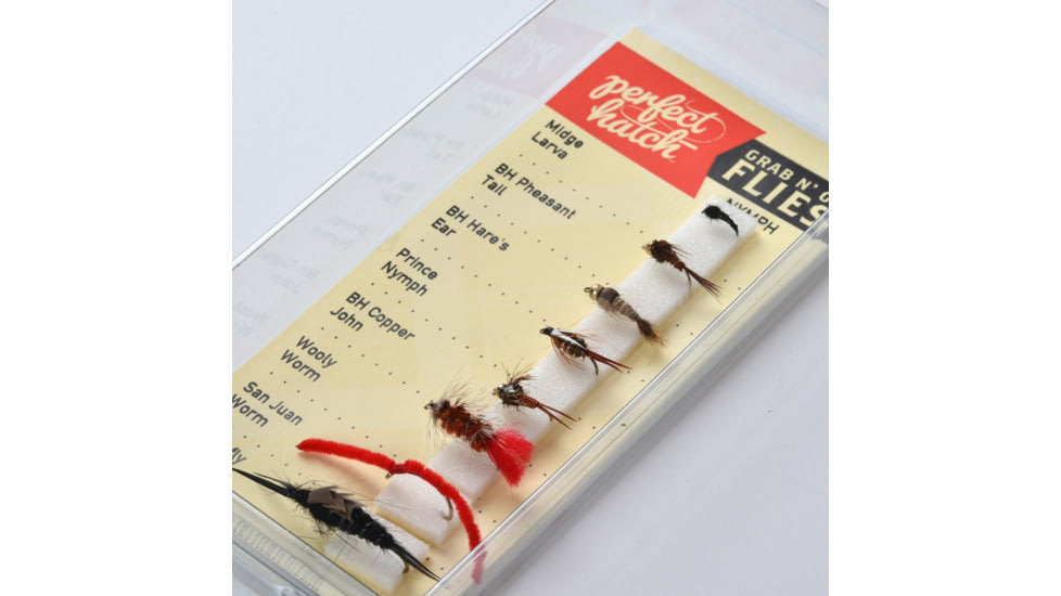 Perfect Hatch Grab N Go NymFly Assortment, 8pk, PH-FLYAST-50P