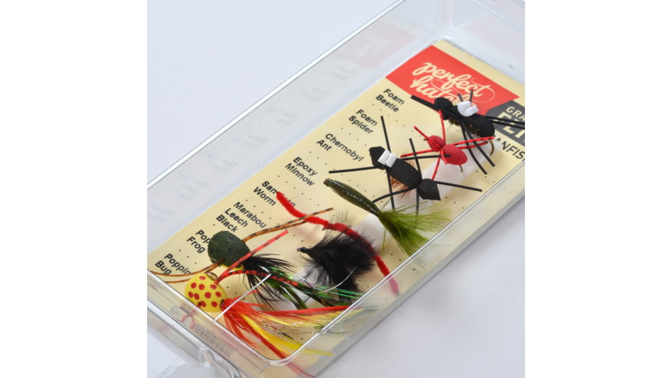 Perfect Hatch Grab N Go Panfish Fly Assortment, 8pk, PH-FLYAST-54P