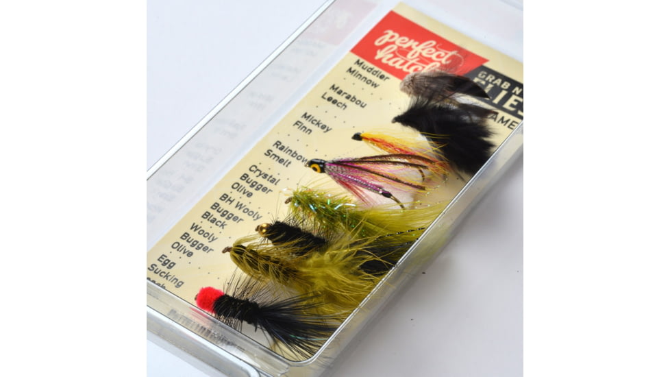 Perfect Hatch Grab N Go Streamer Fly Assortment, 8pk, PH-FLYAST-51P