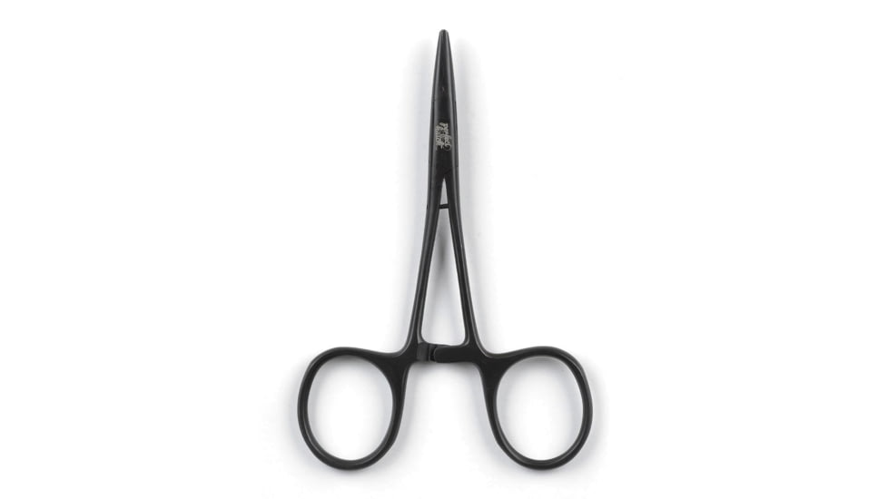 Perfect Hatch Stainless Steel Forceps, Anodized, 5in, Black, PH-A-SF-B05