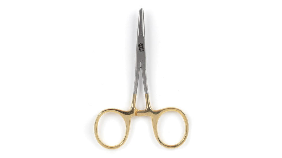 Perfect Hatch Stainless Steel Forceps, Straight, 5in, Gold, PH-A-SF-G05