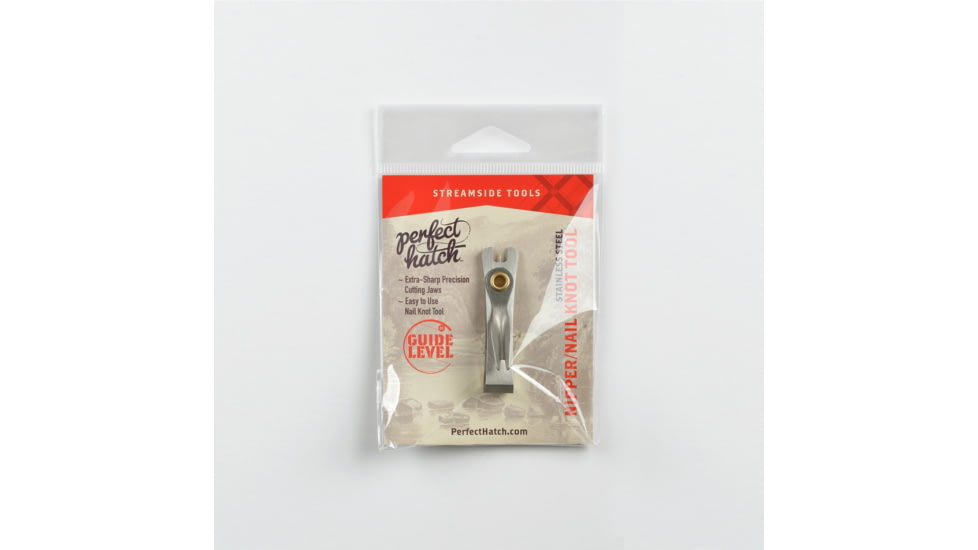 Perfect Hatch Stainless Steel Nippers w/Nail Knot, PH-A-SNK