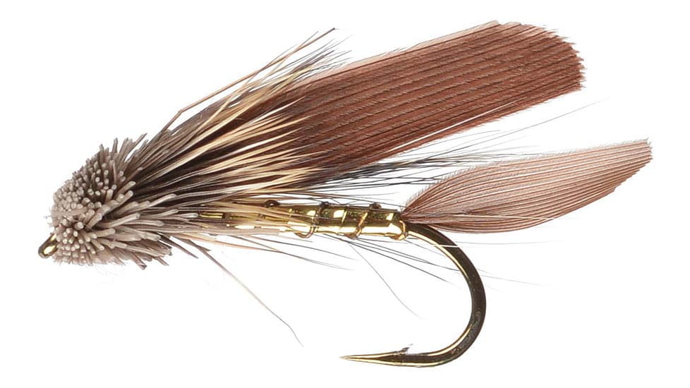 Perfect Hatch Streamer Flies Muddler Minnow, Gold, #10, PHFLY128810P