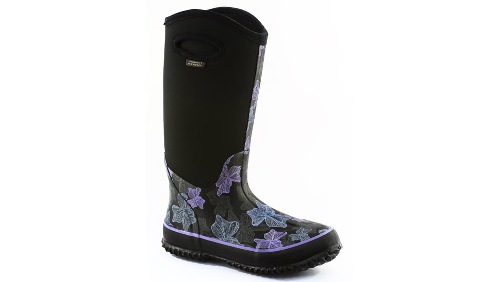 Perfect Storm Cloud High Neoprene Boot - Women's-Black/Purple-Medium-6 US