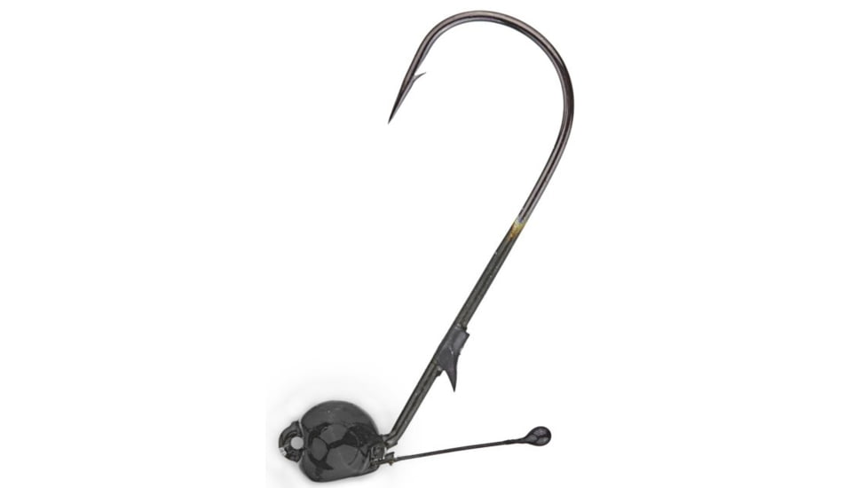 Perfection Lures 1/8oz Shaky Head Stand Up Jigs-Black-True Stand Up Action, SHUB1/8