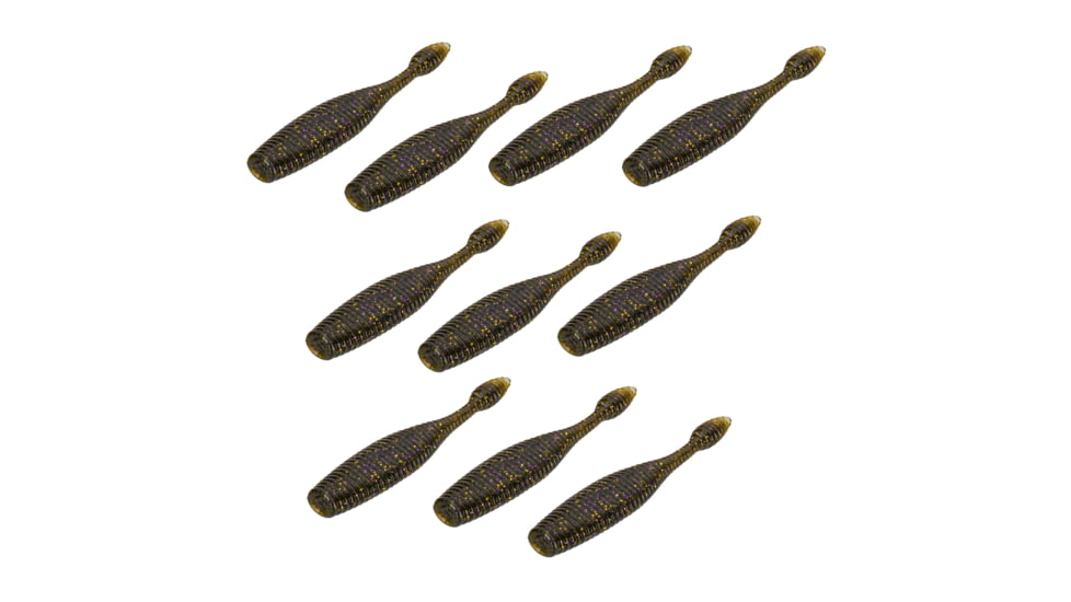 Perfection Lures Dudleys Ned Bait, Green Pumpkin Goby, 3.25 in., DDNBGPGY