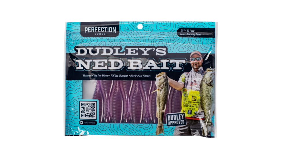 Perfection Lures Dudleys Ned Bait, Morning Dawn, 3.25 in., DDNBMD