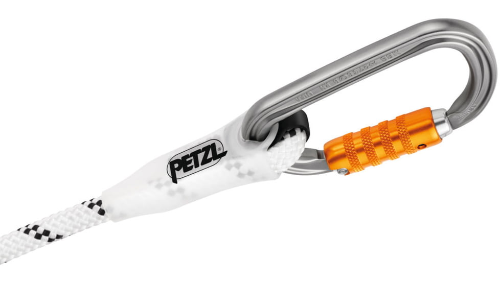 Petzl 11mm 1ST Axis Rope, White, 10 m, R074BB00