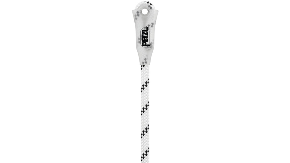 Petzl 11mm Axis Rope, White, 656 ft, R074AA21