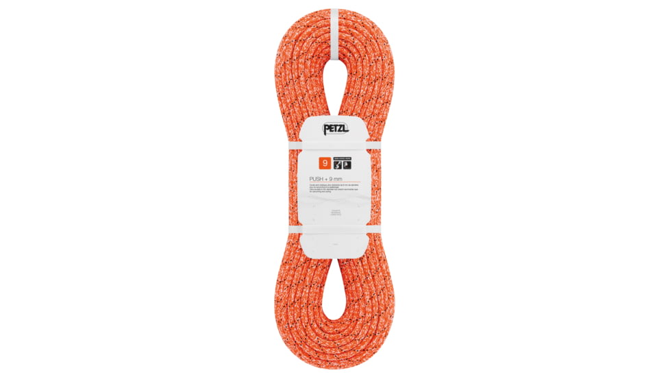 Petzl 9mm Push Rope, Orange, 40 m, R040AA00