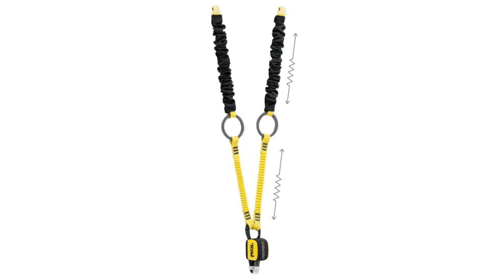 Petzl Absorbica Tie-Back Lanyard, 153 cm, L015AB00