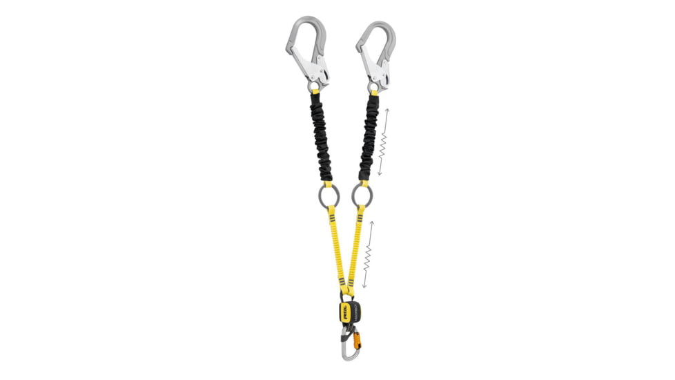 Petzl Absorbica Tie-Back MGO International Lanyard, 183 cm, L015BB00