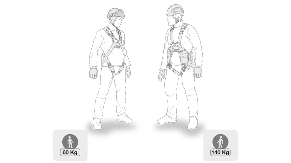 Petzl Absorbica-Y MGO International Lanyard, 80, L012BB00