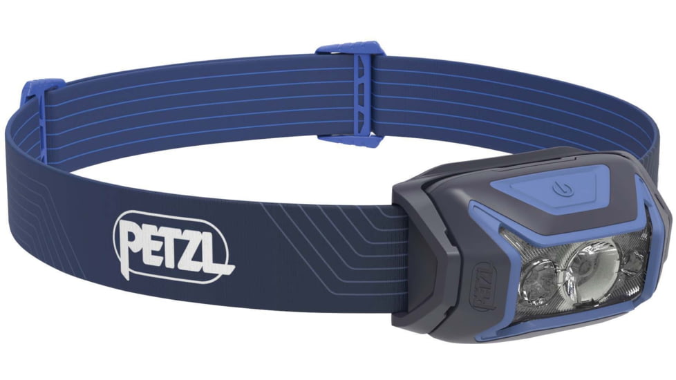 Petzl Actik 450 Lumen Headlamp, Blue, E063AA01