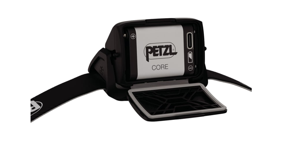 Petzl ACTIK Core Headlamp, Black, E065AB00