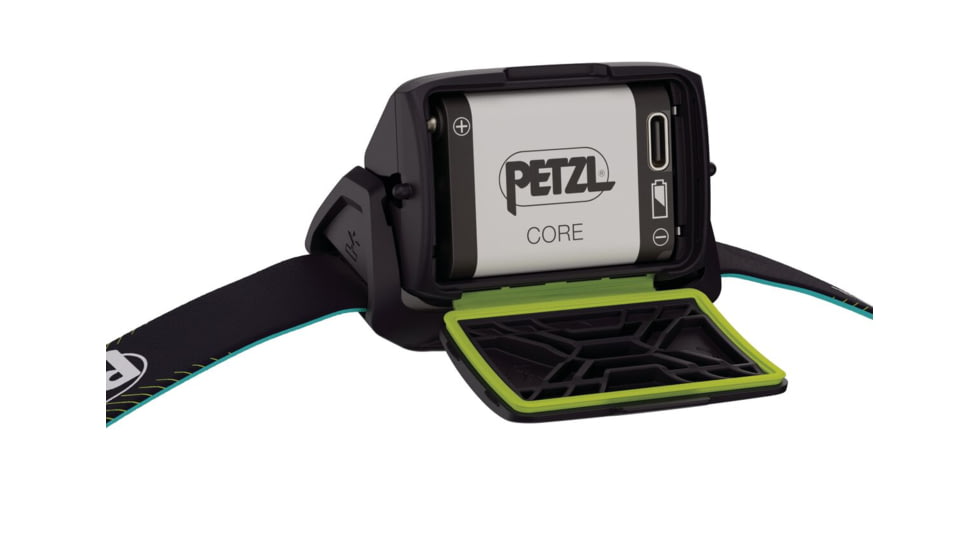 Petzl ACTIK Core Headlamp, Green, E065AB03
