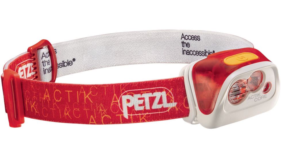 Petzl Actik Core Headlamp-Red