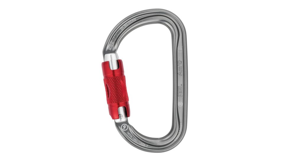 Petzl Am'D Carabiner, Twist-Lock, M34A RL