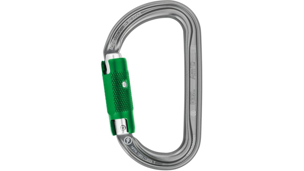Petzl AMD H-Frame Carabiner, Pin-Lock, M34A PL