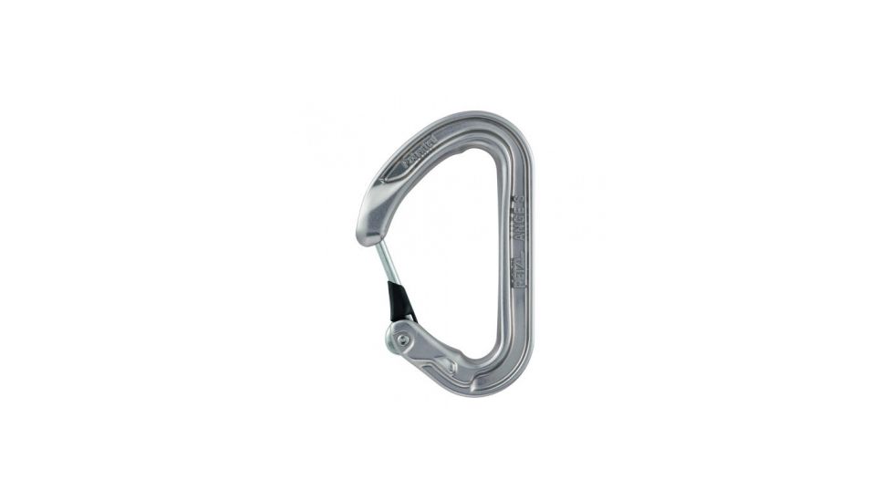 Petzl Ange S Carabiner, Light Gray, M57 G