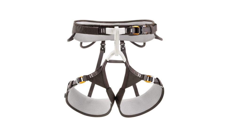 Petzl Aquila Climbing Harness-Gray-Small