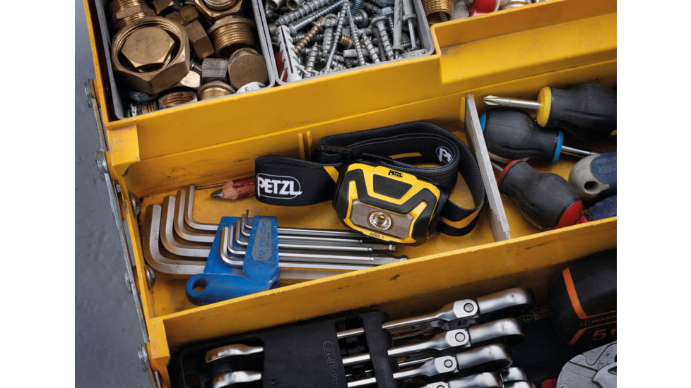 Petzl Aria 1 Headlamp, Black/Yellow, E069AA00