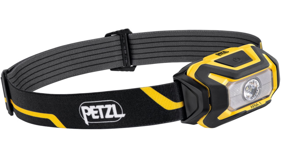 Petzl Aria 1 Headlamp, Black/Yellow, E069AB00