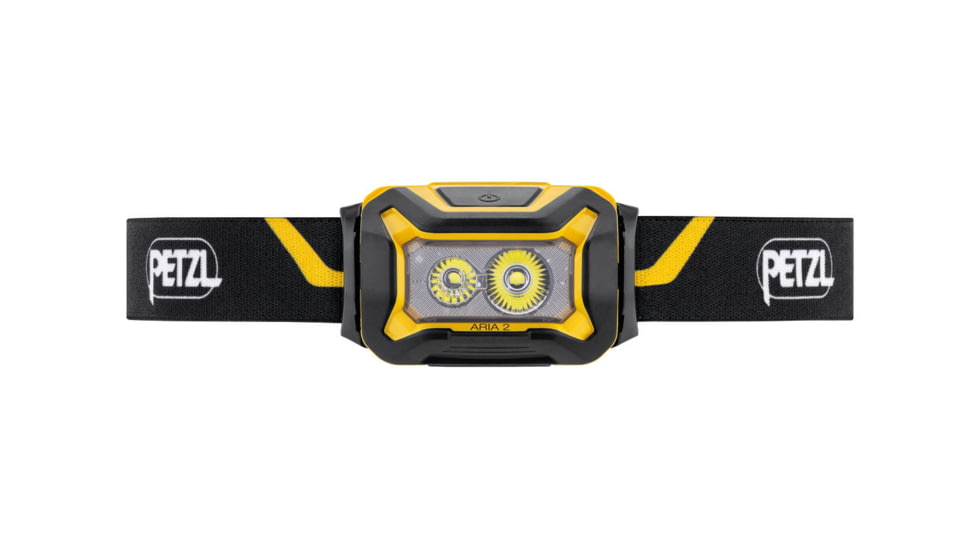 Petzl Aria 2 Headlamp, Black/Yellow, E070AA00